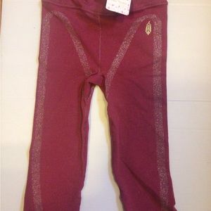 SALE RARE colorFp movement raspberry sparkling leggings